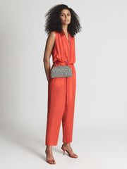 Reiss Bags | Adaline Embellished Clutch Bag Gold - Women