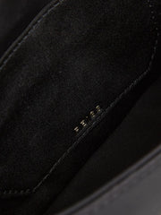 Reiss Bags | Camille Satin Pleated Clutch Bag Black - Women