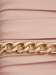 Reiss Bags | Camille Satin Pleated Clutch Bag Black - Women