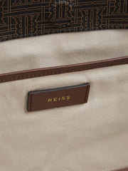 Reiss Bags | Dani Bloom Logo Tote Bag Chocolate/tan - Women