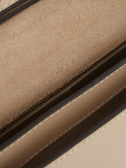 Reiss Bags | Daphne Leather Concertina Cross-Body Bag Buttermilk - Women