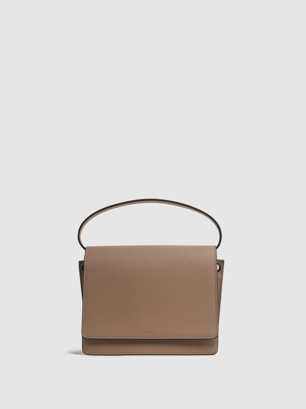 Reiss Bags | Daphne Leather Concertina Cross-Body Bag Buttermilk - Women