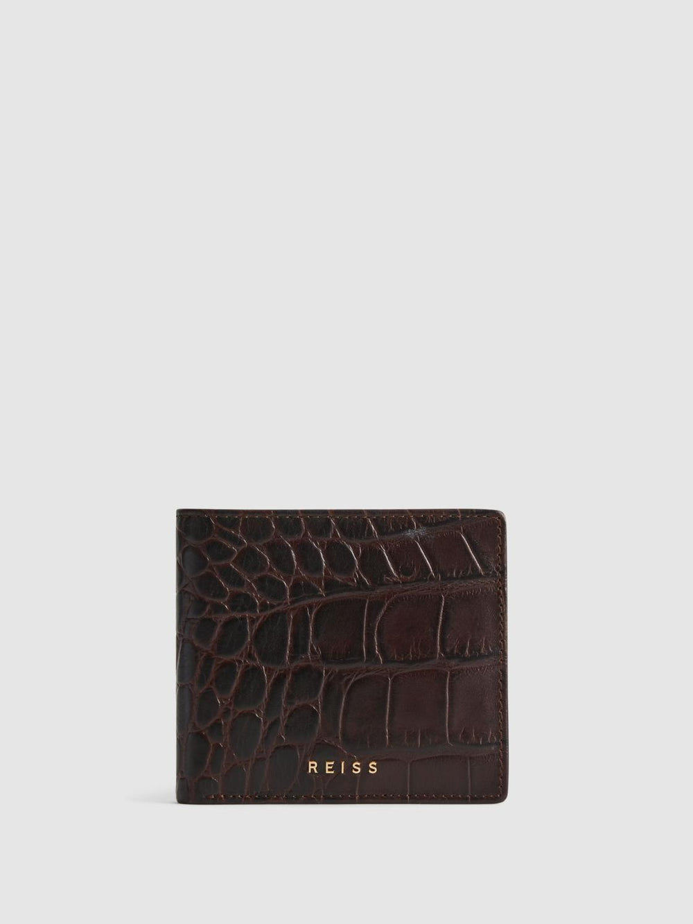 Reiss Bags & Wallets | Cabot Leather Wallet Chocolate - Men