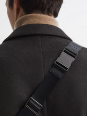 Reiss Bags & Wallets | Carter Leather Cross-Body Bag Black - Men