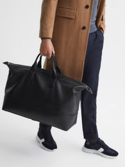 Reiss Bags & Wallets | Carter Leather Travel Bag Black - Men