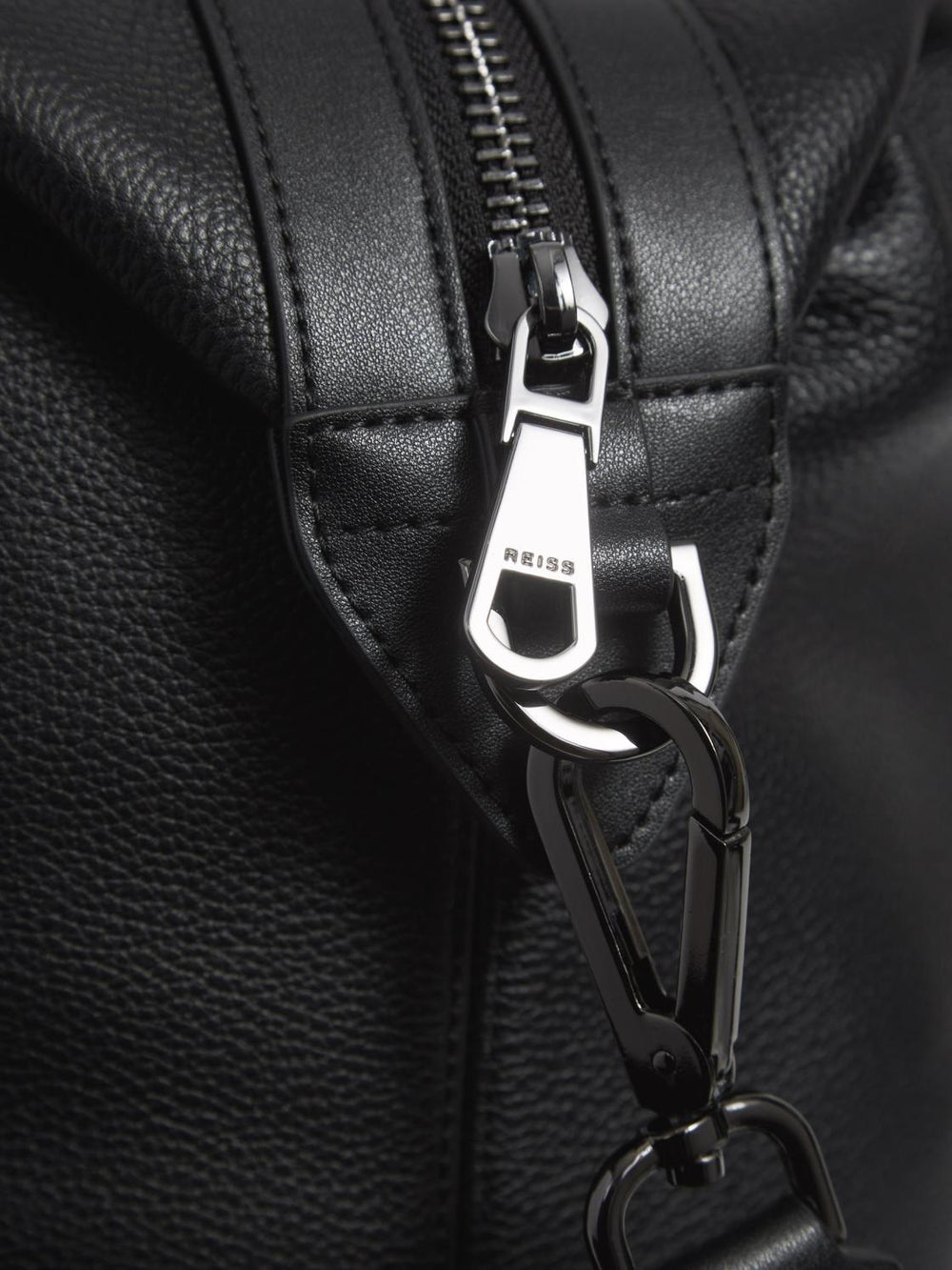 Reiss Bags & Wallets | Carter Leather Travel Bag Black - Men