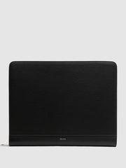 Reiss Bags & Wallets | Declan Saffiano Leather Folio Black - Men