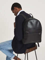 Reiss Bags & Wallets | Ethan Leather Backpack Black - Men
