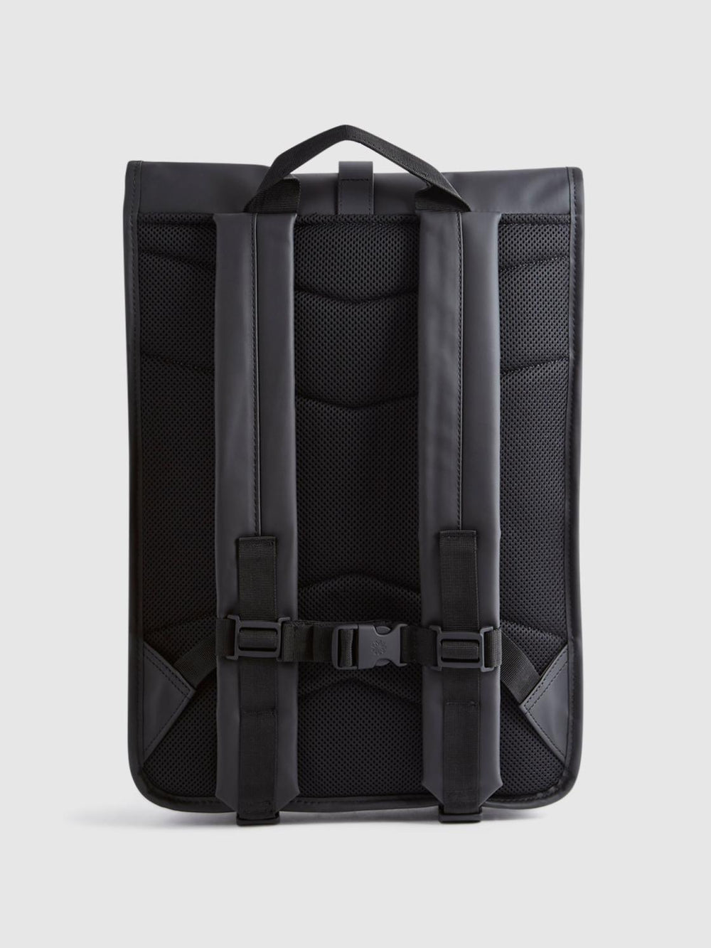 Reiss Bags & Wallets | Rains Rains Roll Top Rucksack Black - Men
