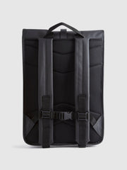 Reiss Bags & Wallets | Rains Rains Roll Top Rucksack Black - Men