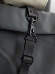 Reiss Bags & Wallets | Rains Rains Roll Top Rucksack Black - Men
