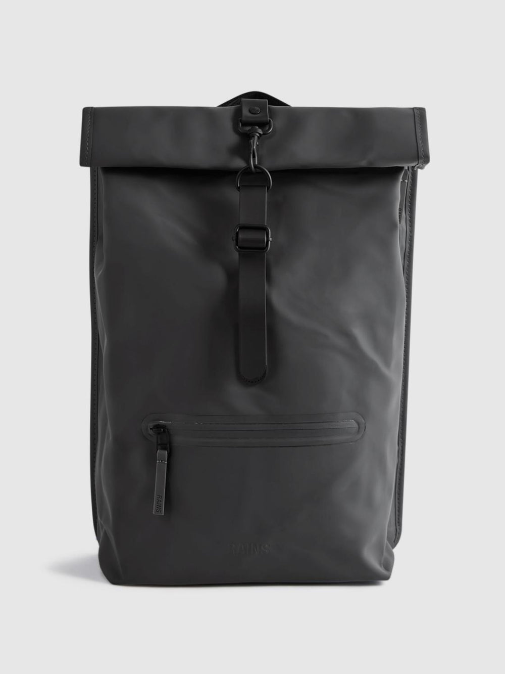 Reiss Bags & Wallets | Rains Rains Roll Top Rucksack Black - Men
