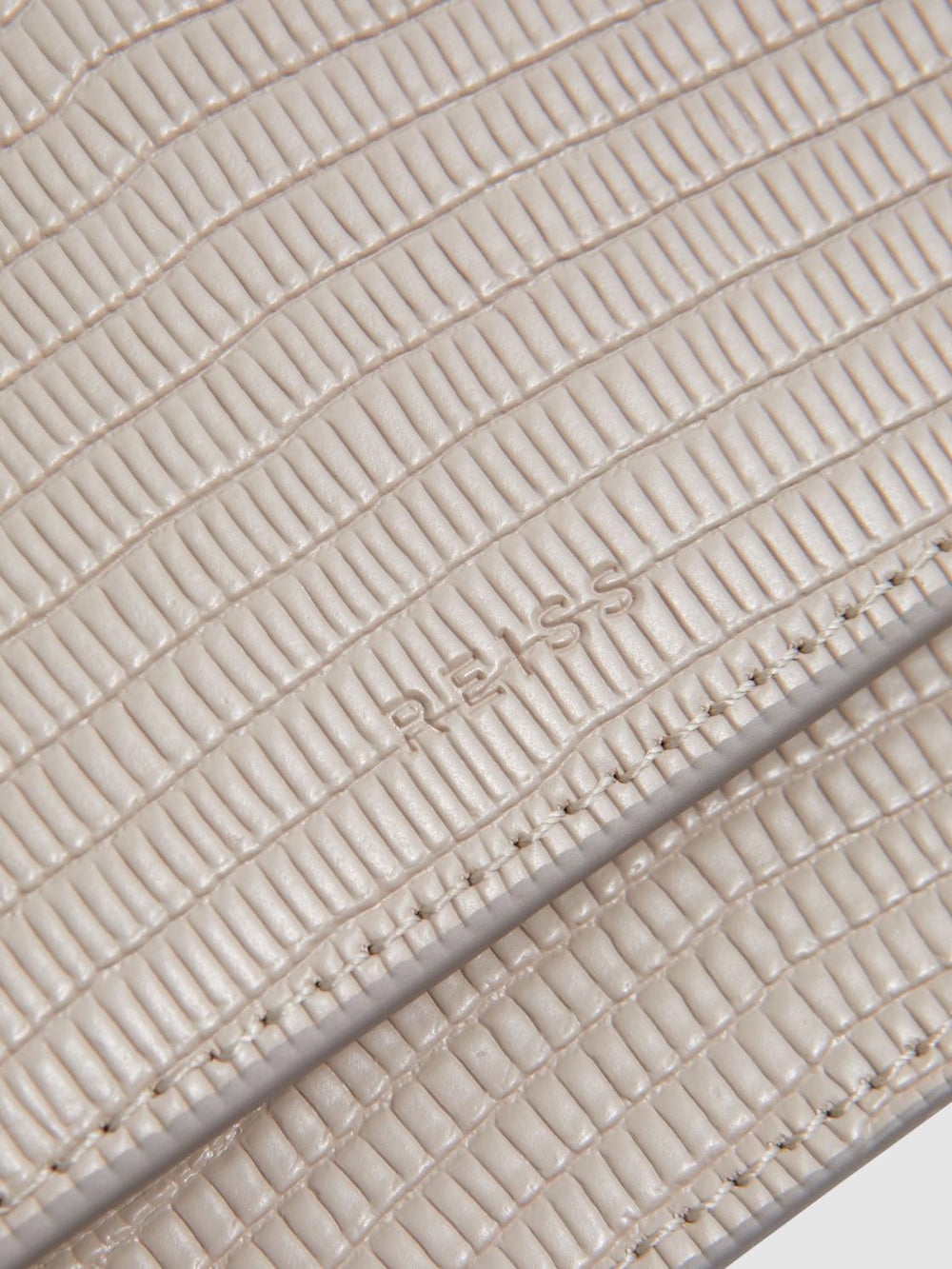 Reiss Bags | Windsor Grained Leather Mini Bag Grey - Women