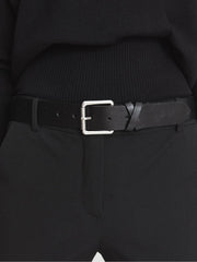 Reiss Belts | Annexe Leather Belt Black - Women