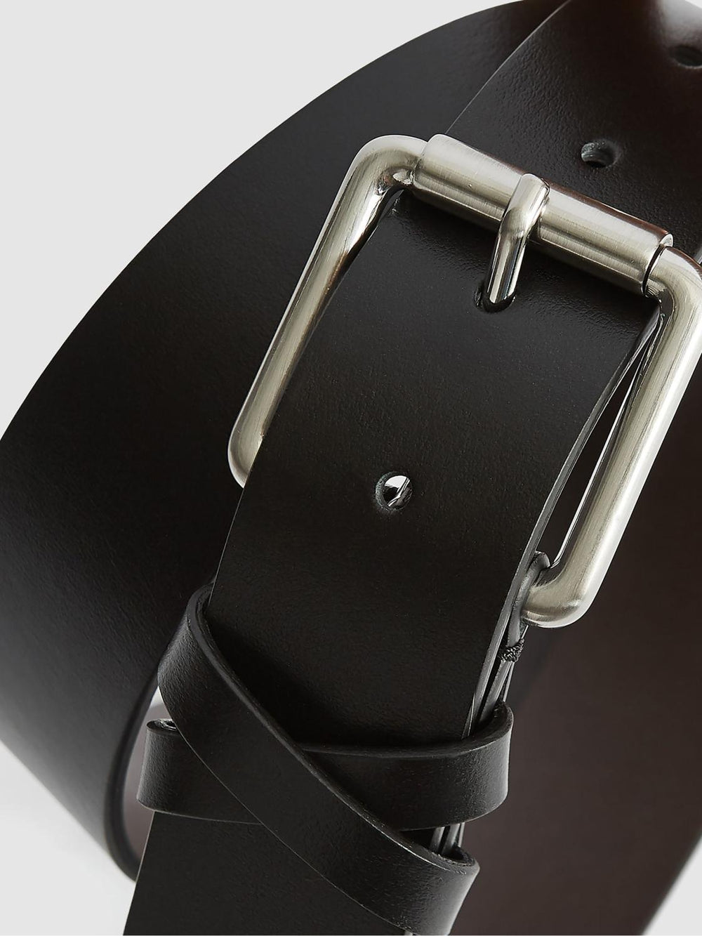 Reiss Belts | Annexe Leather Belt Black - Women