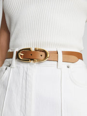 Reiss Belts | Bailey Horseshoe Belt Black - Women