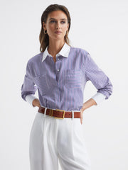 Reiss Belts | Brompton Leather Belt Black - Women