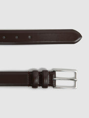 Reiss Belts | Dante Smooth Leather Belt Black - Men