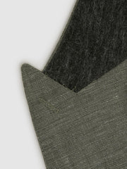 Reiss Blazers | Riva Slim Fit Double Breasted Wool-Linen Blazer Sage - Men