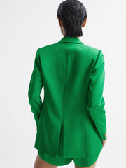 Reiss Blazers | Sofie Tailored Single Breasted Blazer Green - Women