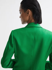 Reiss Blazers | Sofie Tailored Single Breasted Blazer Green - Women