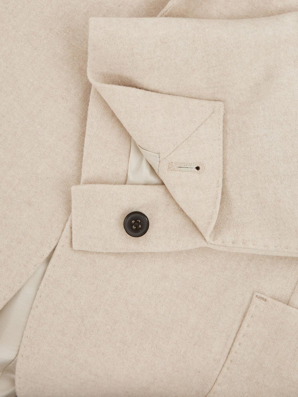 Reiss Blazers | Tella Slim Fit Single Breasted Brushed Wool Blazer Stone - Men