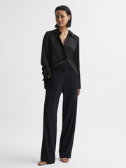 Reiss Blouses & Shirts | Hailey Silk Shirt Black - Women