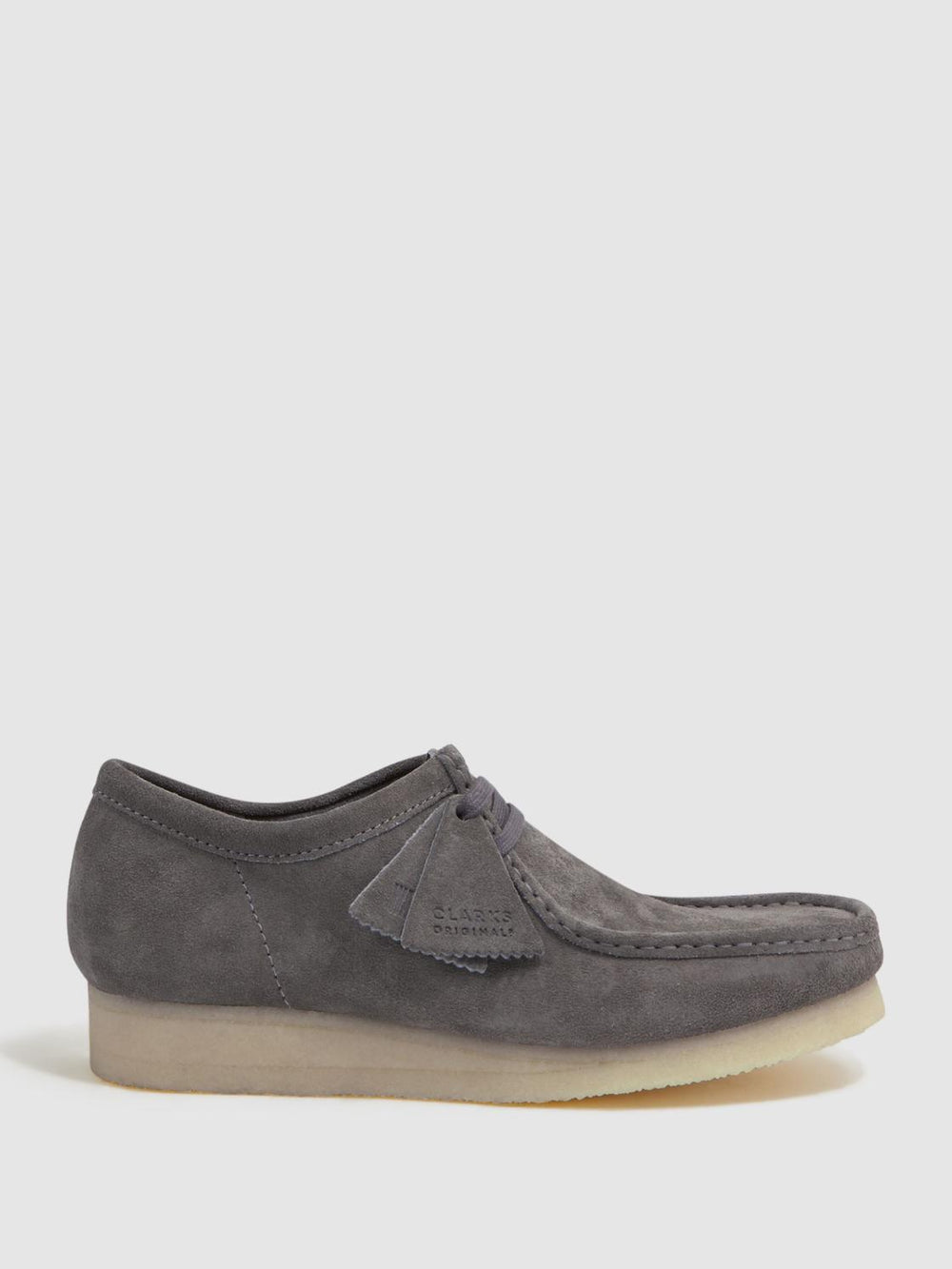 Reiss Boots | Clarks Originals Suede Wallabee Shoes Grey - Men