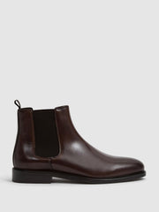 Reiss Boots | Tenor Leather Chelsea Boots Black - Men