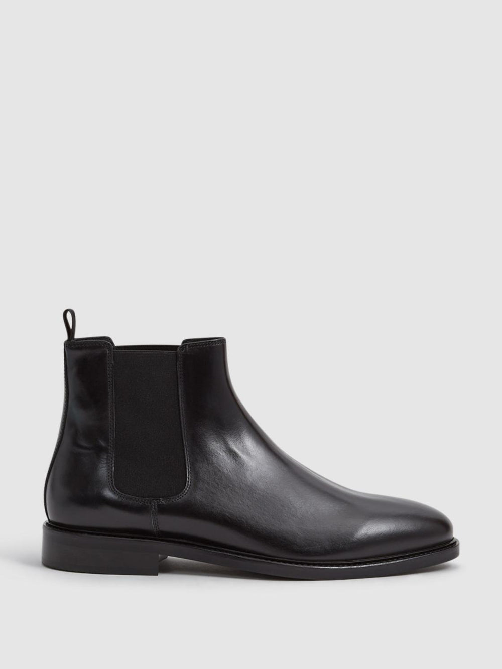 Reiss Boots | Tenor Leather Chelsea Boots Black - Men