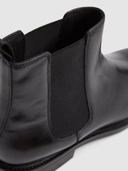 Reiss Boots | Tenor Leather Chelsea Boots Black - Men