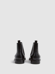 Reiss Boots | Tenor Leather Chelsea Boots Black - Men