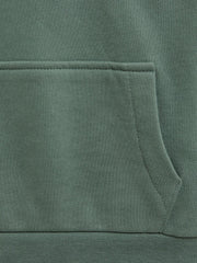 Reiss Co-Ords | Alexander Oversized Cotton Jersey Hoodie Fern Green - Children