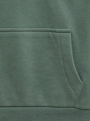 Reiss Co-Ords | Alexander Oversized Cotton Jersey Hoodie Fern Green - Children