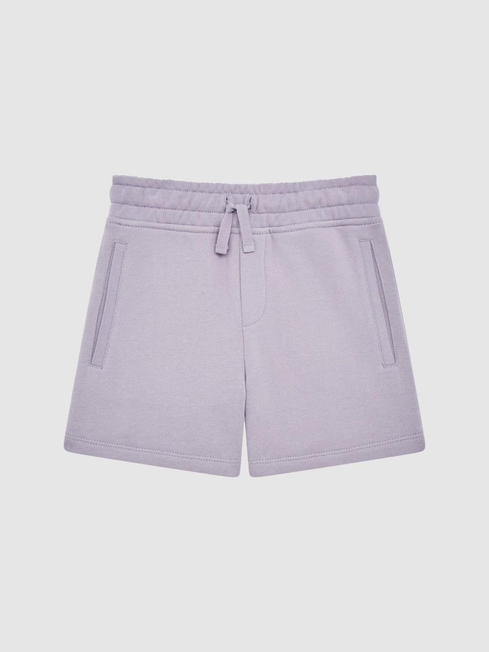 Reiss Co-Ords | Henry Drawstring Jersey Shorts Lilac - Children