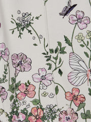 Reiss Co-Ords | Kemi Floral Print Drawstring Joggers Pink Print - Children