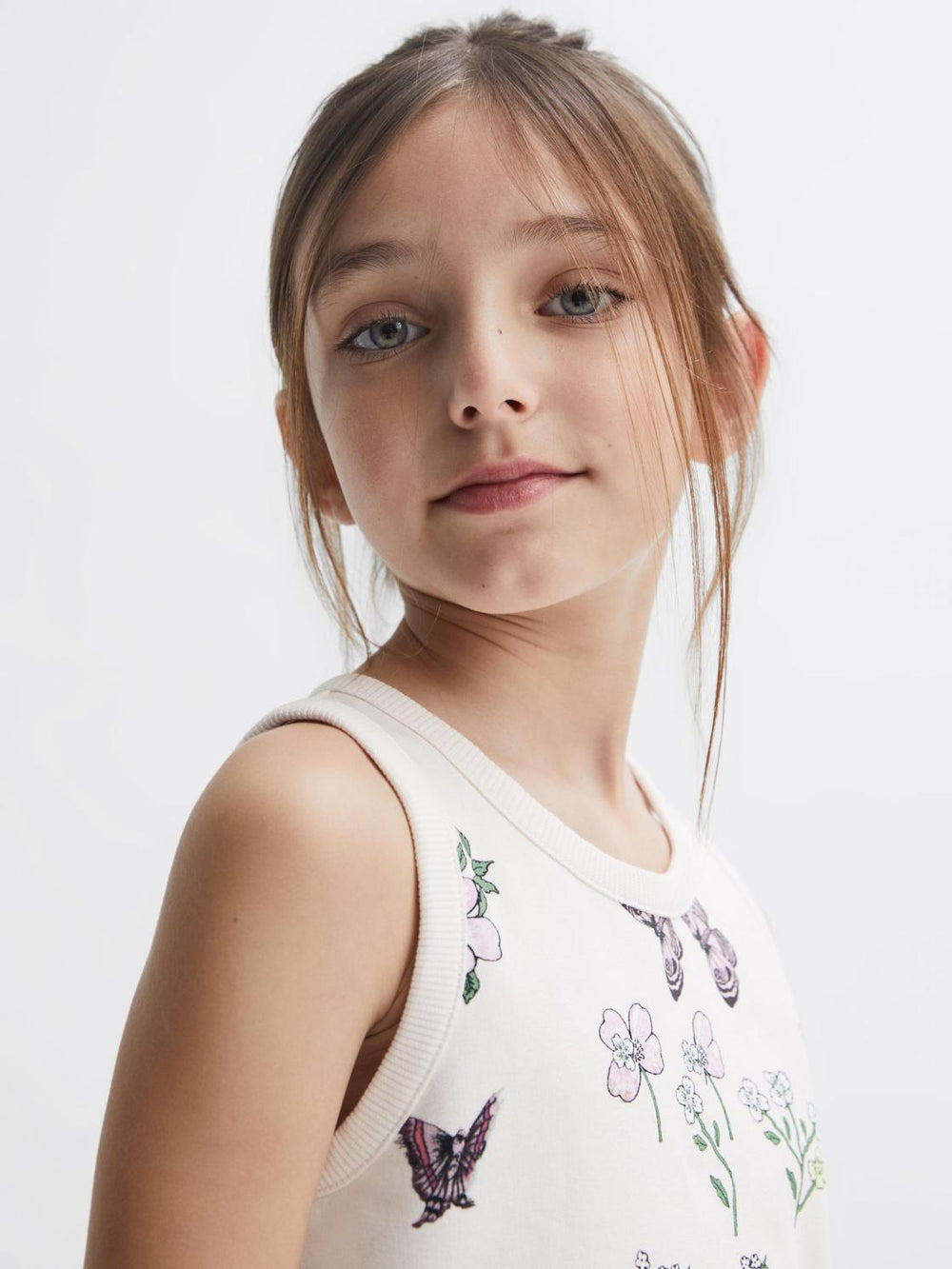 Reiss Co-Ords | Kemi Floral Print Vest Pink Print - Children