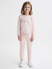 Reiss Co-Ords | Maria Sequin Joggers Lilac - Children