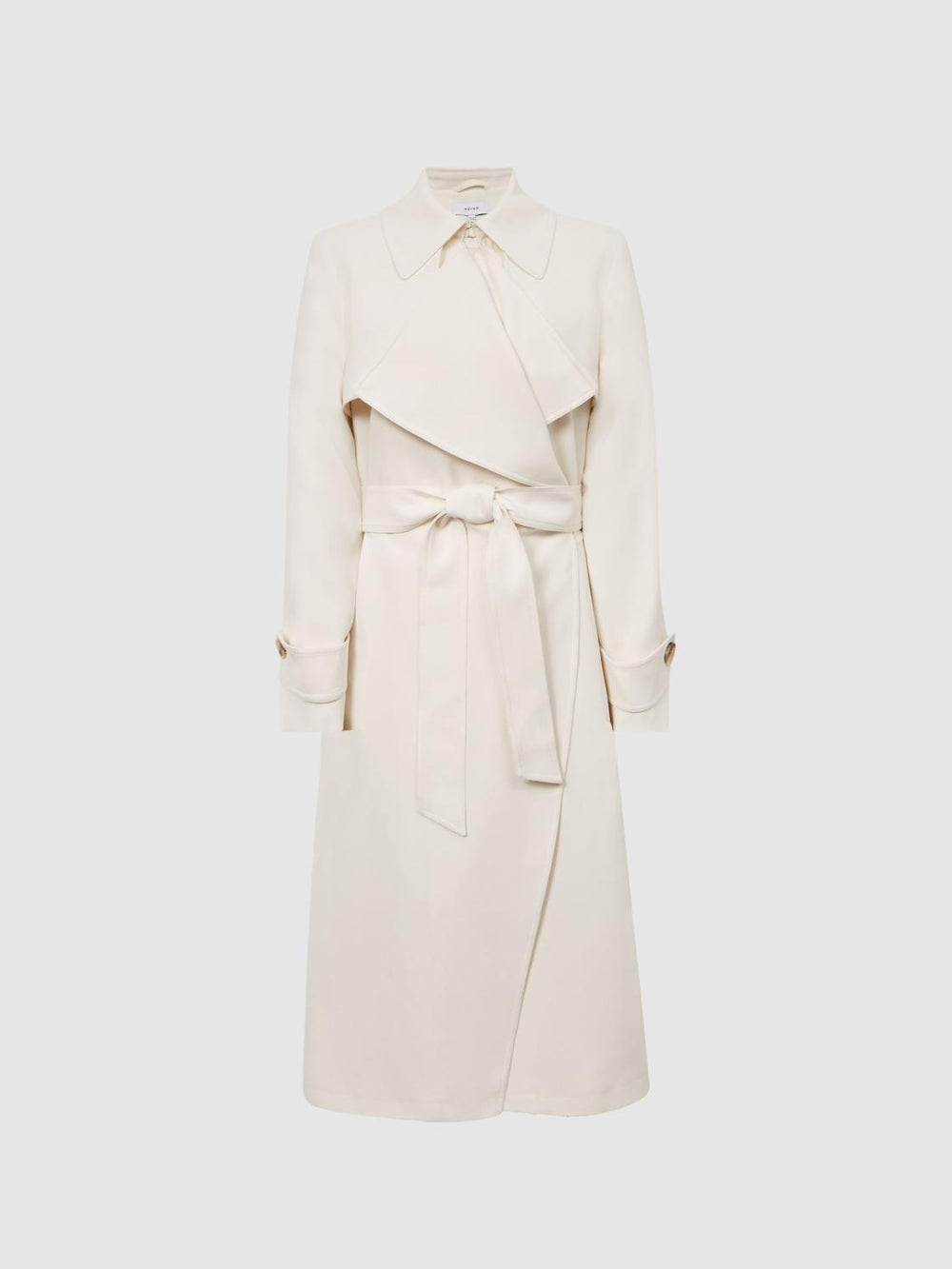 Reiss Coats & Jackets | Eden Trench Coat White - Women