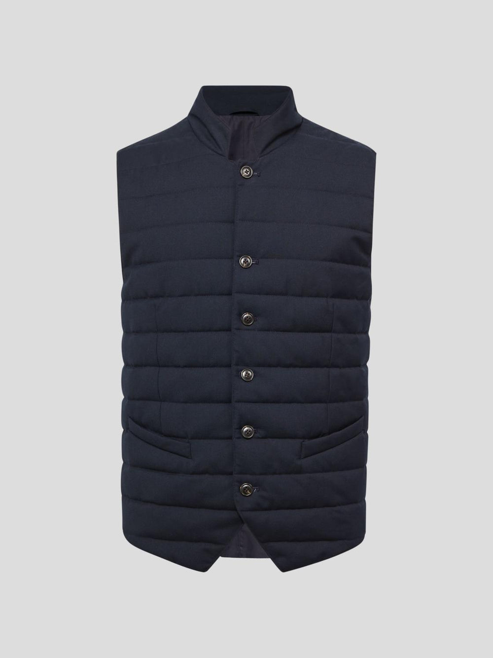 Reiss Coats & Jackets | Parma Quilted Gilet Navy - Men