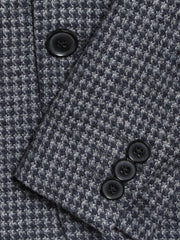 Reiss Coats & Jackets | Progress Junior Puppytooth Single Breasted Blazer Navy/brown Puppytooth - Children