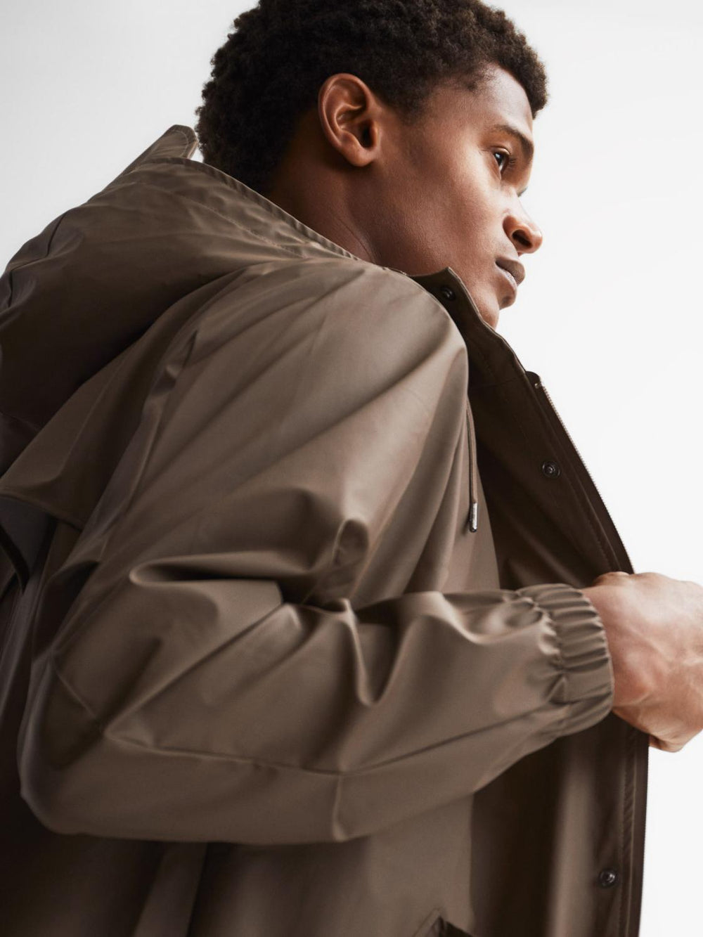 Reiss Coats & Jackets | Rains Fishtail Parka Black - Women