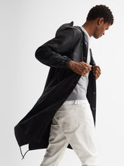 Reiss Coats & Jackets | Rains Fishtail Parka Black - Women