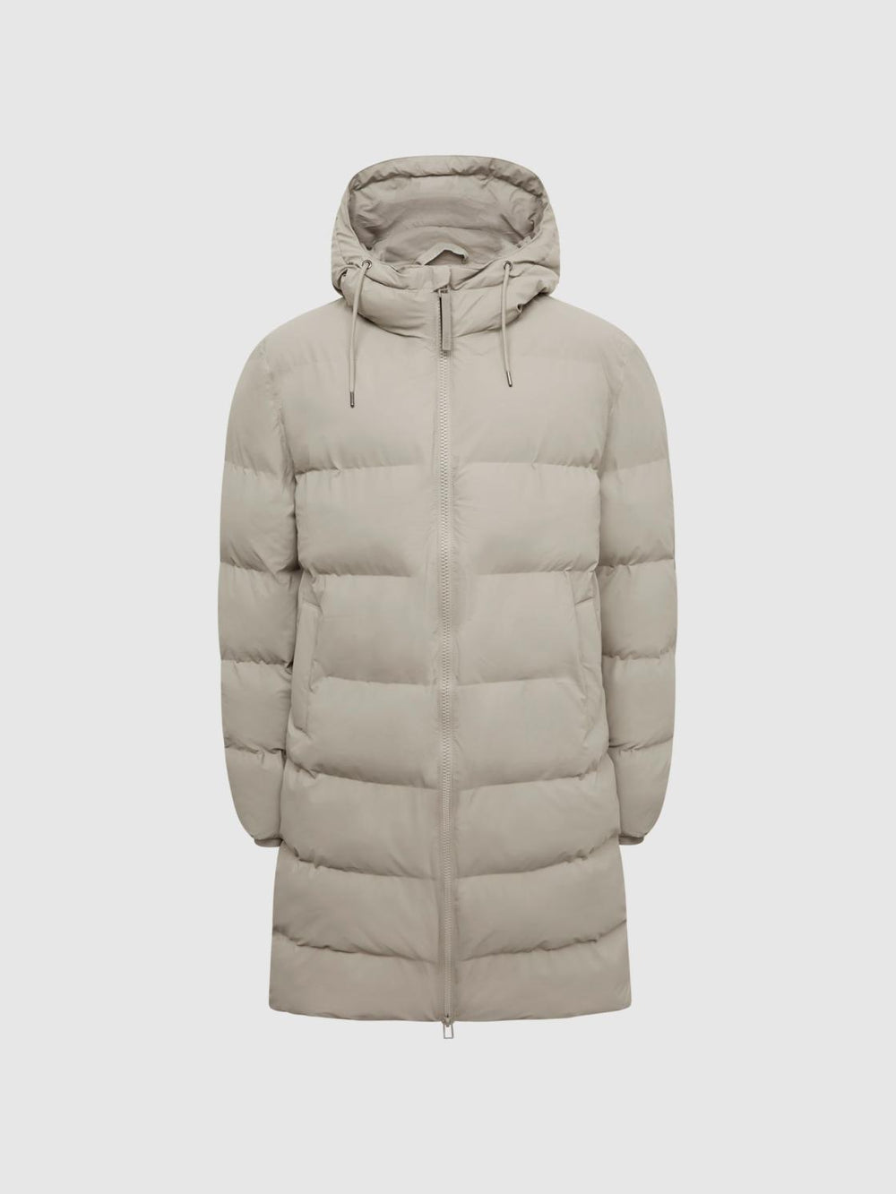 Reiss Coats & Jackets | Rains Hooded Puffer Jacket Black - Women