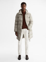 Reiss Coats & Jackets | Rains Hooded Puffer Jacket Black - Women