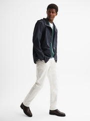 Reiss Coats & Jackets | Rains Hooded Raincoat Jacket Black - Men