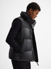 Reiss Coats & Jackets | Rains Rains Boxy Puffer Vest Black - Men