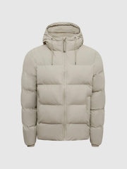 Reiss Coats & Jackets | Rains Rains Hooded Puffer Jacket Black - Men