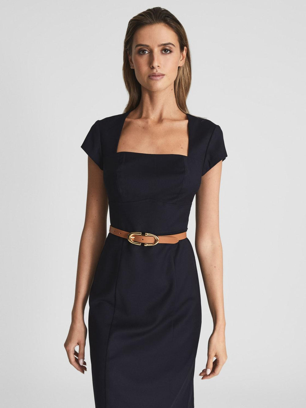 Reiss Dresses | Haisley Tailored Dress Black - Women
