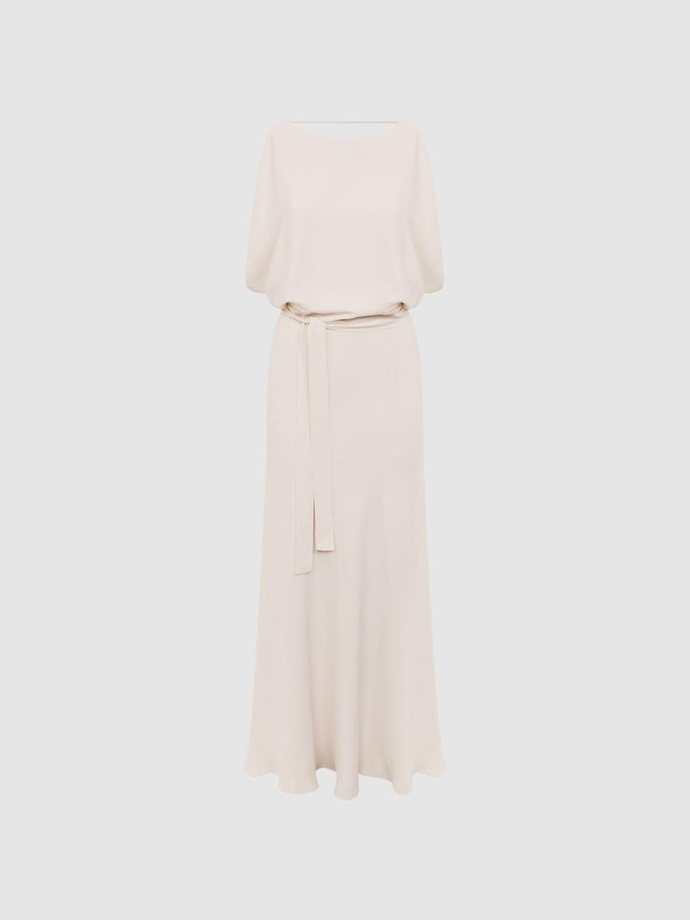 Reiss Dresses | Ida Cowl Neck Bridesmaid Maxi Dress Ivory - Women
